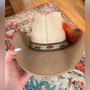 VINTAGE LARRY MAHAN RESISTOL COWBOY HAT